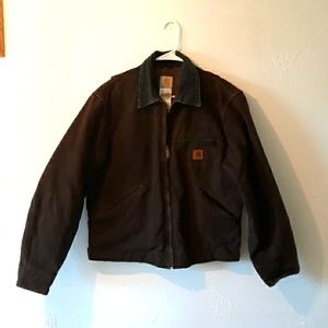 Carhartt Men's Brown Jacket . Medium